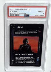 V1190: 2000: BOBA FETT: REFLECTIONS: FOIL: PSA 8: NM-MT: 88724595